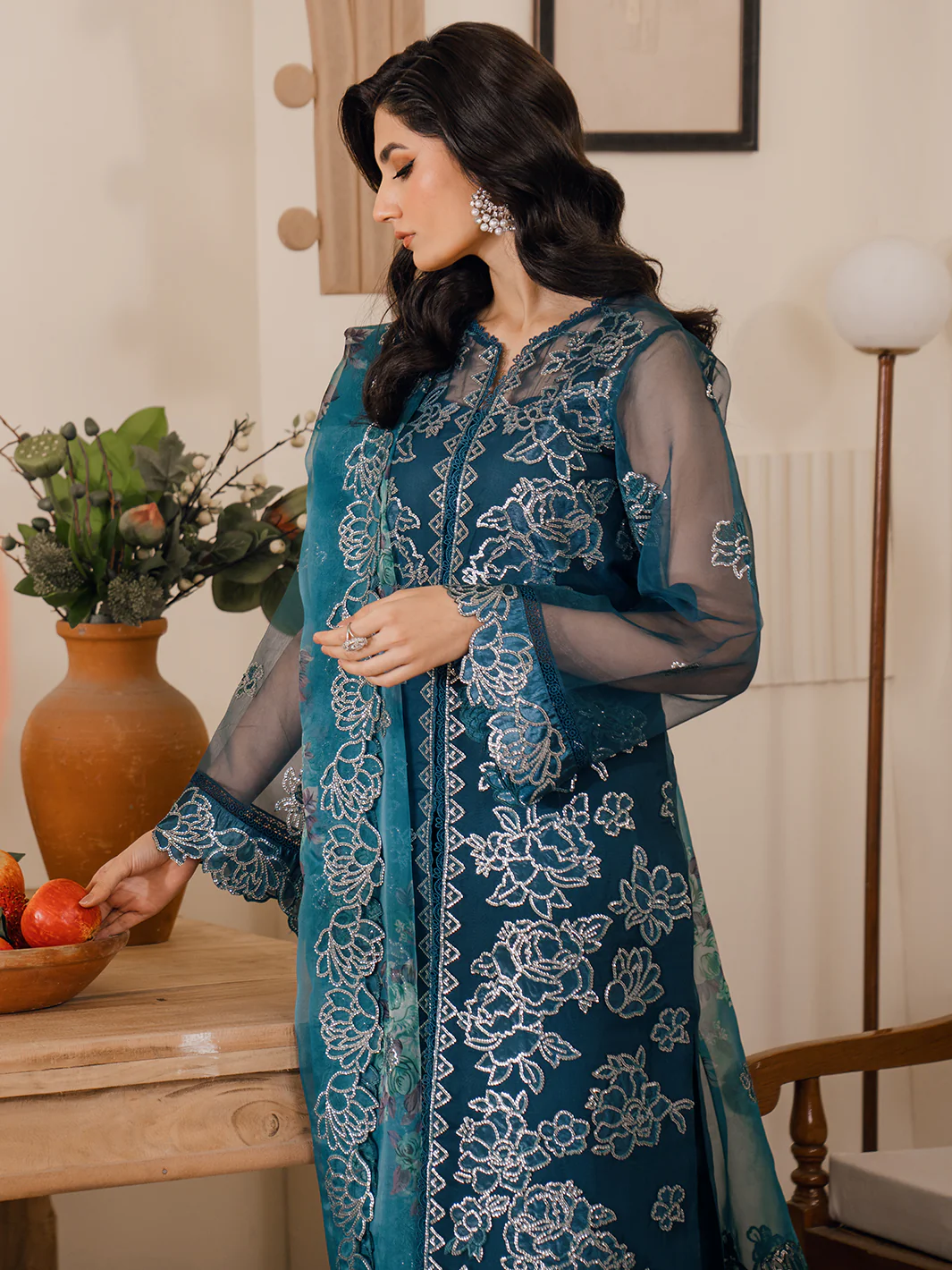 MAVI | 3 PC LUXURY PRET - Image 2